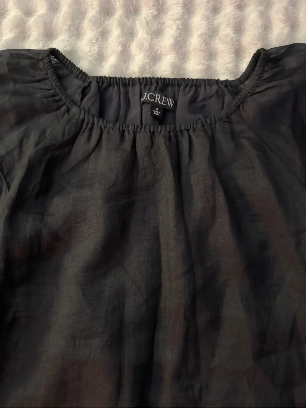 J. Crew lightweight black